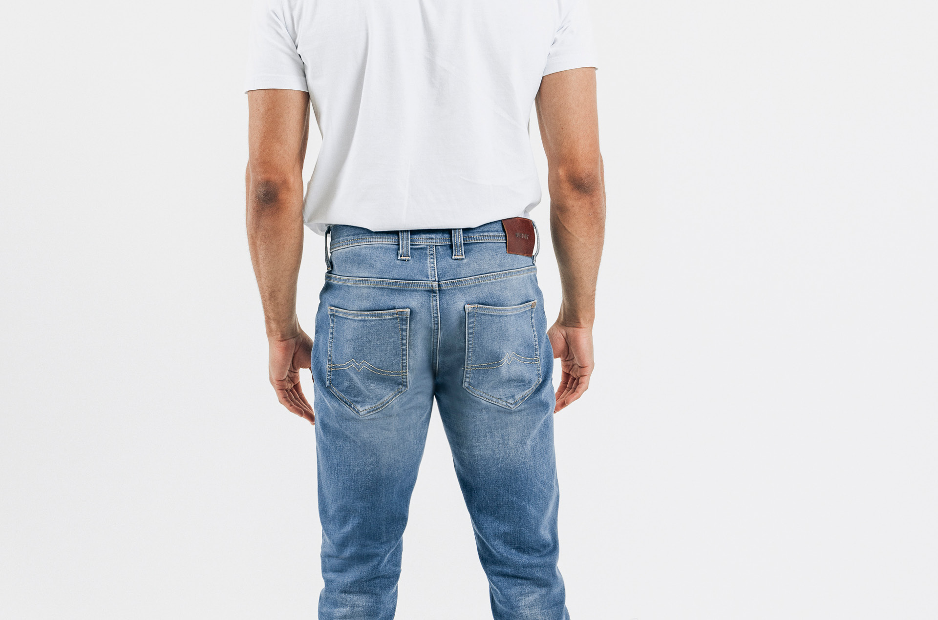 Hosen, Jeans, Erwachsener, Mann, Person