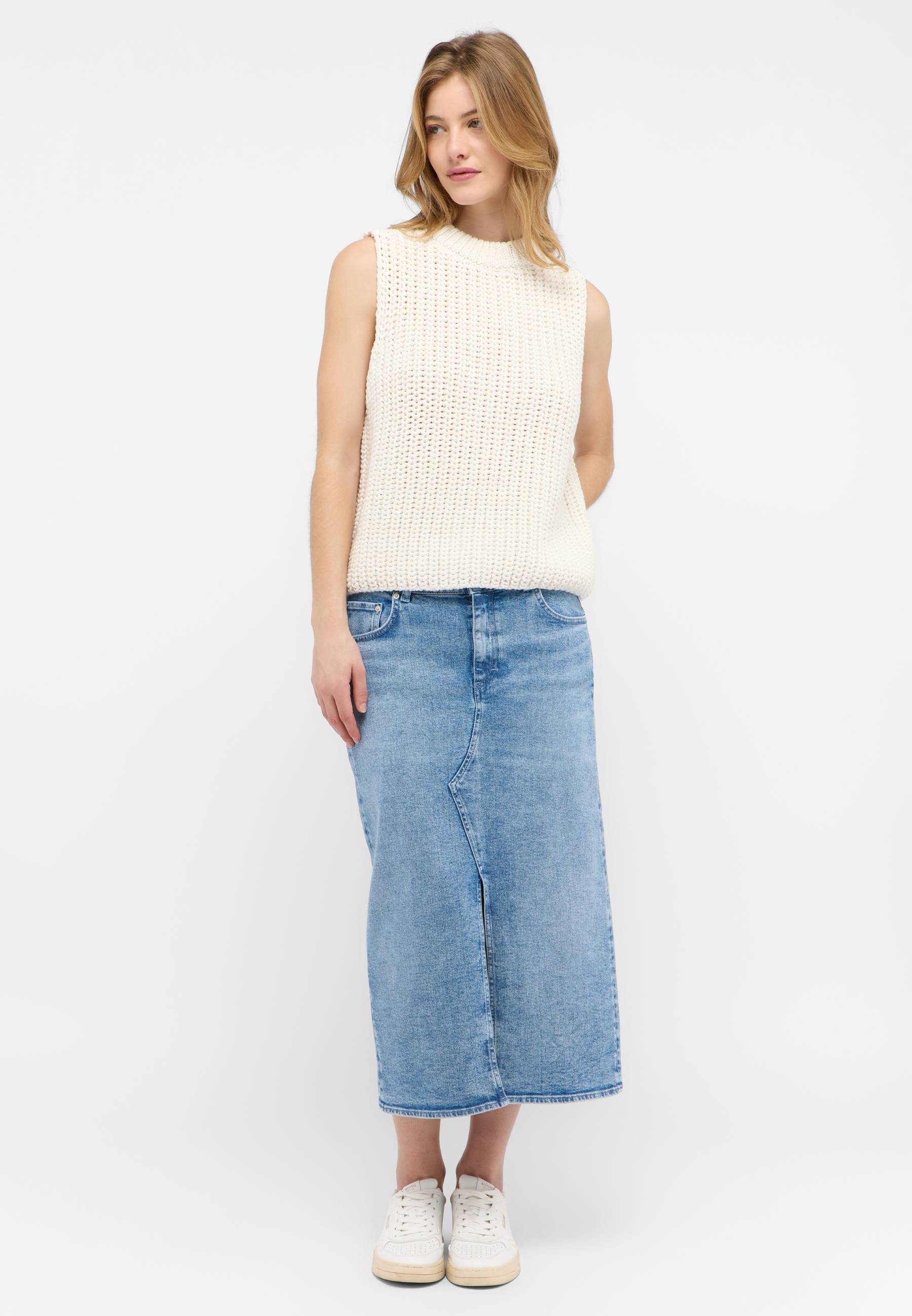 Jeans-Maxirock Style Eureka Denim Skirt