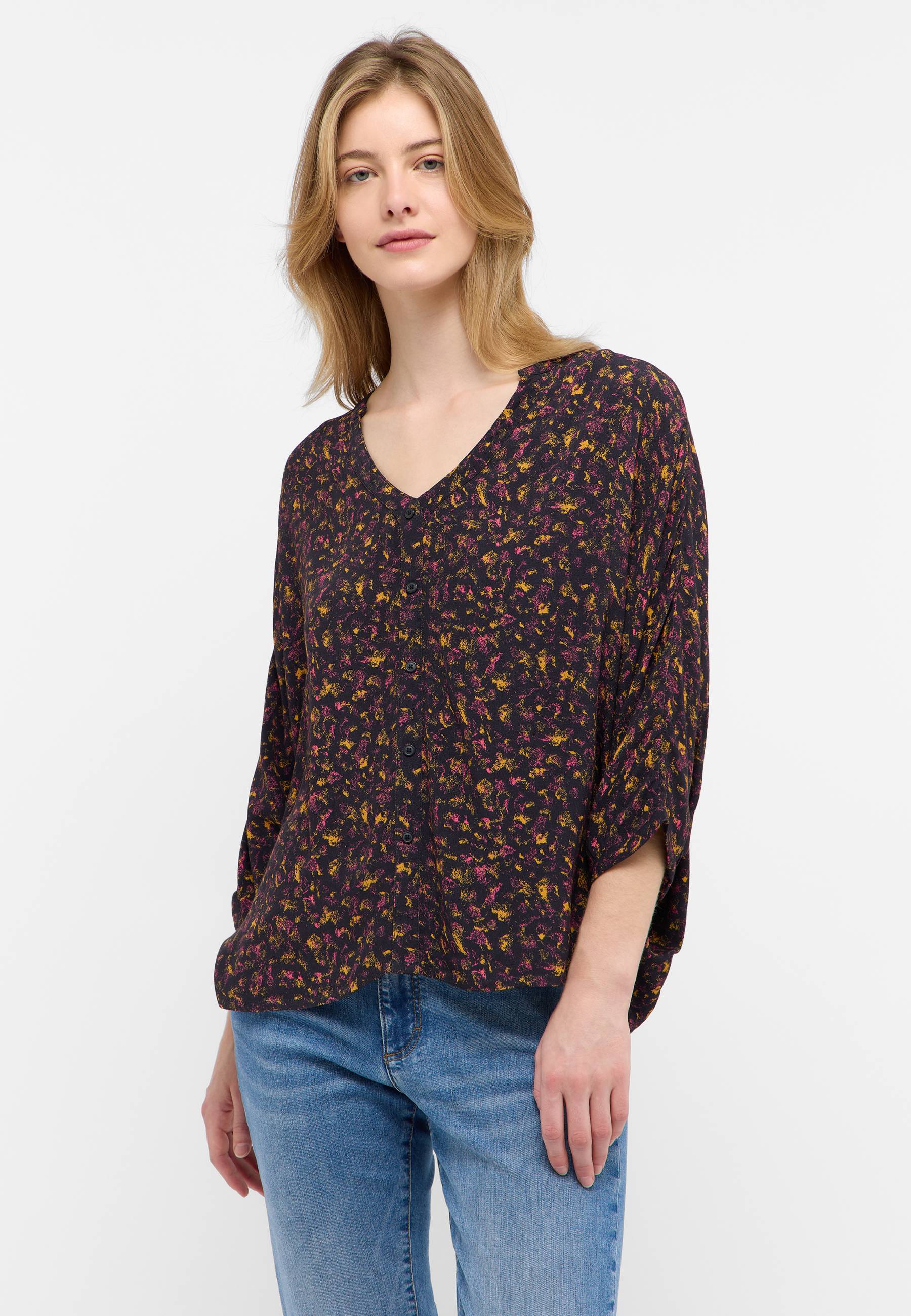 Dreiviertelarm-Bluse Bluse